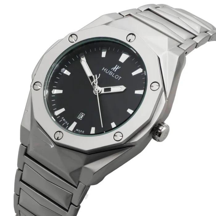 HB Plain Diamond Model | Silver Black - Image 4