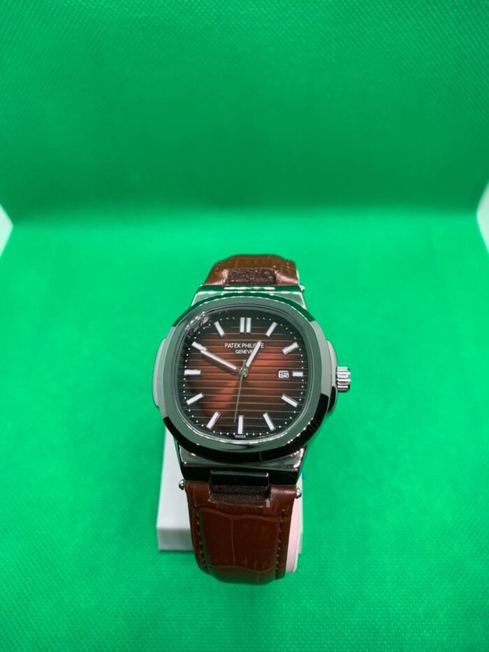 Patek Philippe Strap Watch – All Brown - Image 3