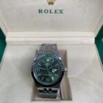 Rolex Land-Dweller Watch In Egypt Green