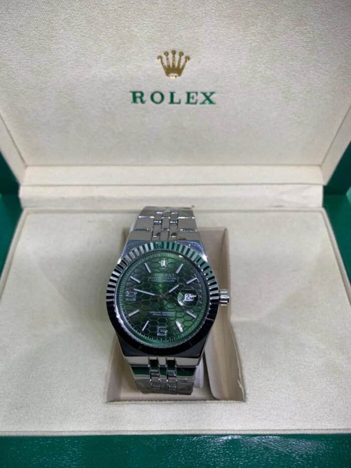 Rolex Land-Dweller Watch In Egypt Green - Image 2