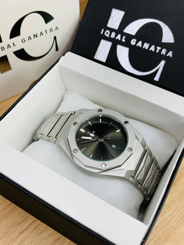 HB Plain Diamond Model | Silver Black - Image 3