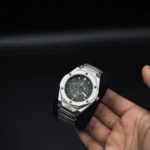 Hublot Cut ( Black Chrono Dial )